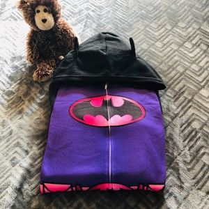 Bat Girl Hoodie Pajamas Size 14/16  ⛄️🎁
